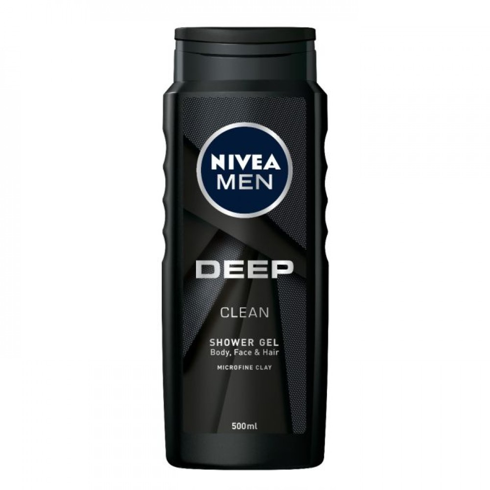 НИВЕА MEN DEEP CLEAN душ-гел за мъже 500 мл - Грижа за тялото НИВЕА MEN DEEP CLEAN душ-гел за мъже 500 мл - Грижа за тялото