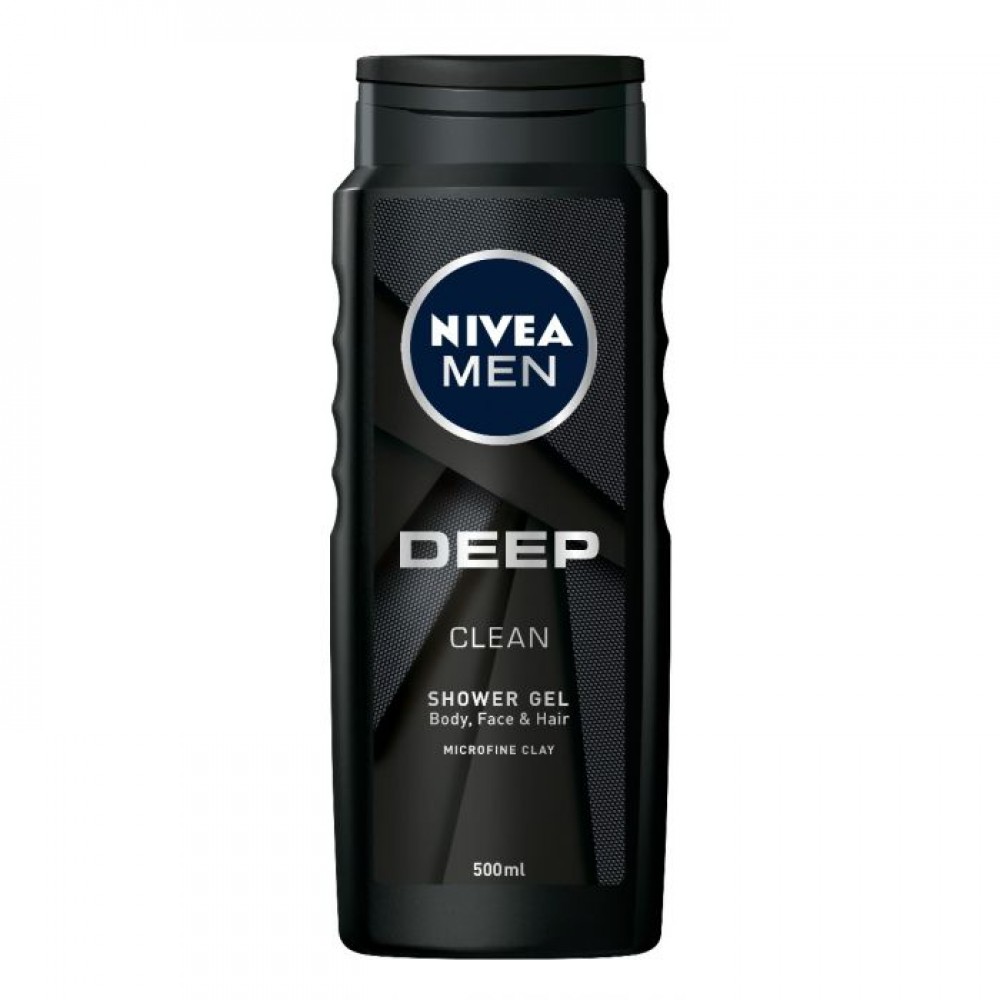 НИВЕА MEN DEEP CLEAN душ-гел за мъже 500 мл - Грижа за тялото