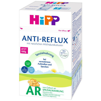 ХИП ANTI-REFLUX специална храна за кърмачета 600 гр