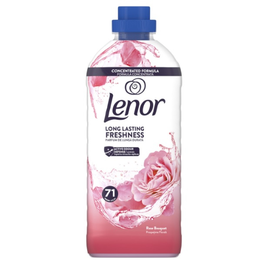 ЛЕНОР ROSE BOUQUET омекотител 1491 мл /71 пранета/ - Перилни препарати ЛЕНОР ROSE BOUQUET омекотител 1491 мл /71 пранета/ - Перилни препарати