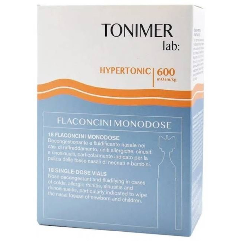 ТОНИМЕР ХИПЕРТОНИК сол 5 мл x 18 бр - Дихателна система