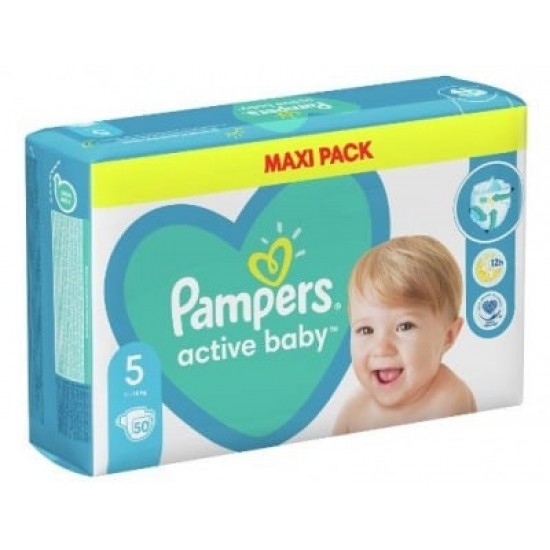 ПАМПЕРС ПЕЛЕНИ ACTIVE BABY 5 /11-16 кг/ х 50 бр