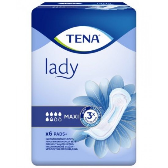 ТЕНА LADY MAXI дамски превръзки за тежка инконтиненция х 6 бр