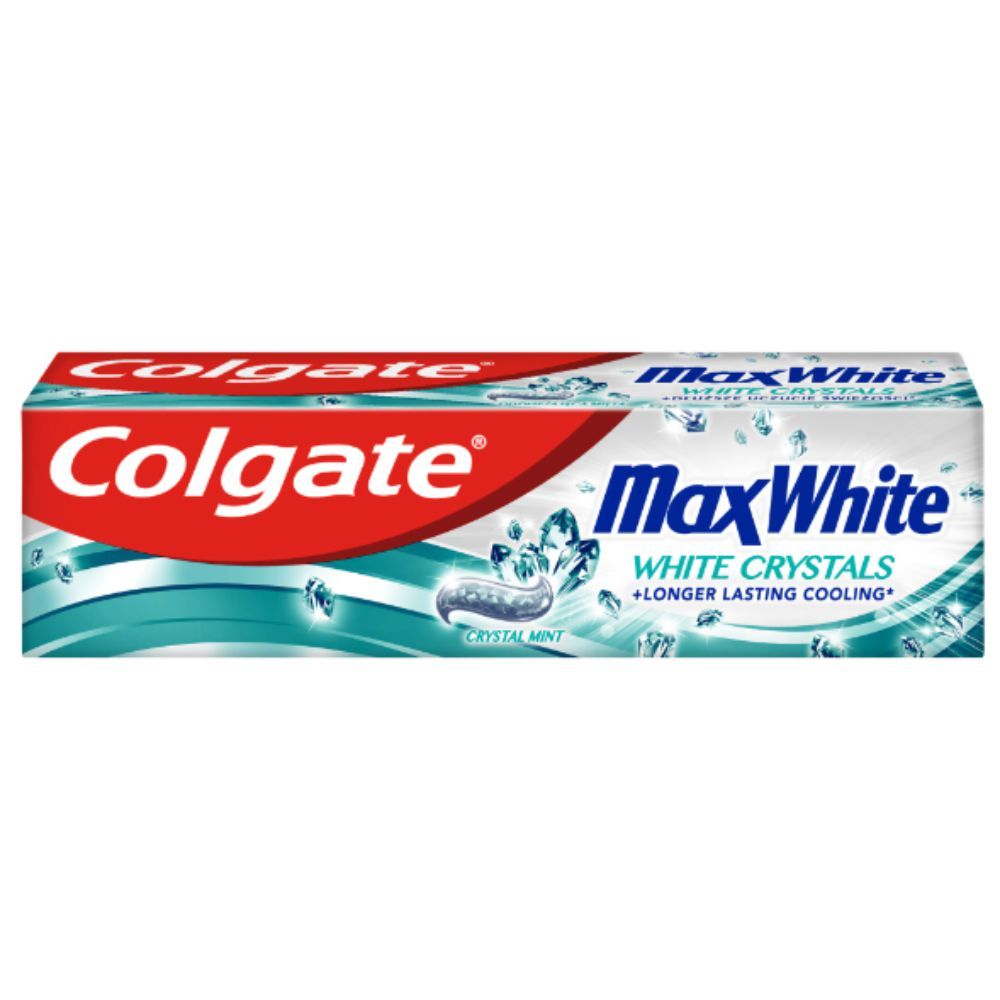 КОЛГЕЙТ паста за зъби MAX WHITE + CRYSTALS 75 мл | Аптека Феникс