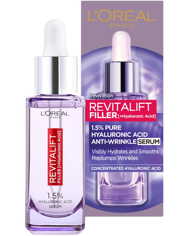 ЛОРЕАЛ REVITALIFT FILLER серум за лице 30 мл | Аптека Феникс