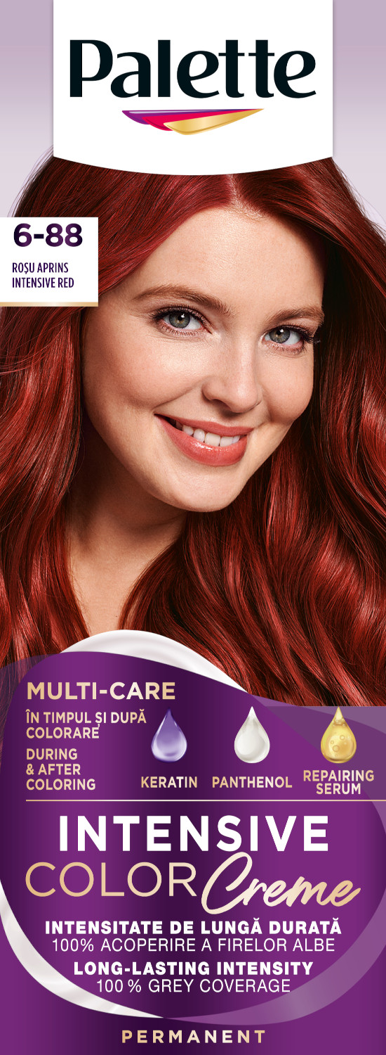 That Use Intense Color ПАЛЕТЕ INTENSE COLOR CREME боя за коса 6-88 НАСИТЕНО ЧЕРВЕН | Аптека Феникс